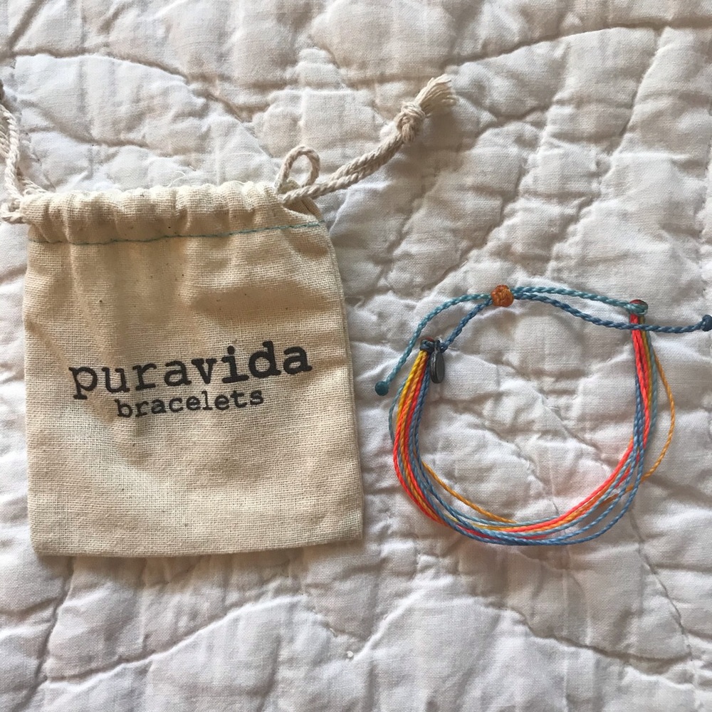 Pura Vida Bracelet +6 Stickers